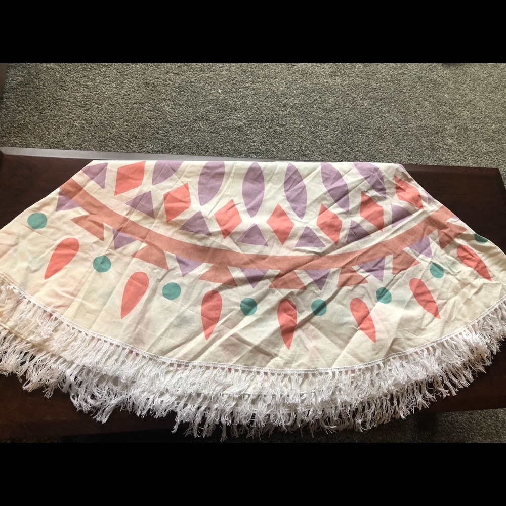 Circle Scarf/ light blanket